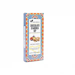 Chocolate Modica IGP con higos y nueces